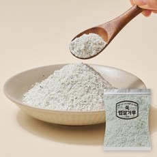 총각쓰떡 습식 쑥멥쌀가루 떡용 500g, 4개