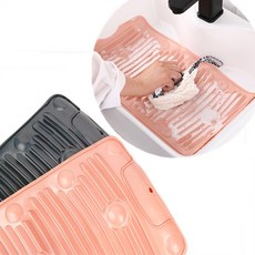 보따제이 접이식 빨래판 세면대용빨래판 휴대용빨래키트 속옷빨래, 핑크