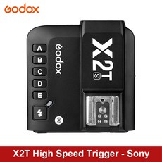 Godox X2T-C X2T-P TTL 1/8000s HSS 무선 플래시 트리거 송신기 캐논 니콘 소니 후지 올림푸스용, 1개