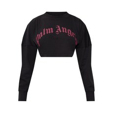 팜엔젤스 긴소매 크롭 탑