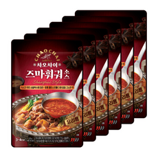 차오차이 즈마훠궈소스, 125g, 6개