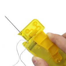 자동 바늘 실꿰기 교구 싱글Size 실끼우기 바느질도구 노안 효도용품, 1개