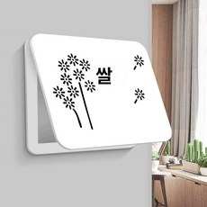 배전박스 배전판커버 인터폰 배전함 두꺼비집 가리개, PVC 질감 이미지, 민들레