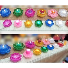 弘麒 蓮花燭台 供燈供佛 LED蠟燭燈座