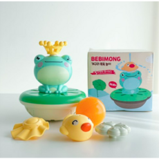 bebimong 青蛙洗澡玩具, Babymong 青蛙洗澡遊戲