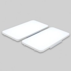 가정용 거실등 LED 더 슬림 시스템 4등 100W 2+2 모듈 60w 전등 인테리어 방등 국산 주 dew16832ko