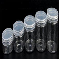 살림방 플라스틱보관용기 투명보관통, 7cm - 250ml