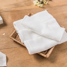 밤부 거즈 손수건 / 피부 무자극 아기 손수건, 1개, 10개입, 13g