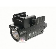 YMS Olight Baldr Mini 600流明綠雷射瞄準手槍燈 磁吸充電 可調位置 適用多款槍型, 1個, 黑色