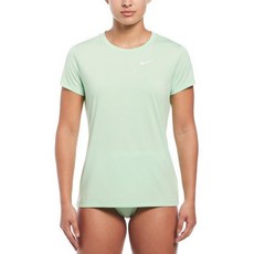 나이키 NIKE 나이키스윔 여자래쉬가드 에센셜 숏 슬리브 하이드로가드 NESSD350-338 3706986
