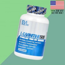 에블루션 뉴트리션 카르니틴 L카르니틴 엘카르니틴 카르티닌 아미노산 아미노산500 500mg 120캡슐 EVL L Carnitine500 120 Capsules, 1개