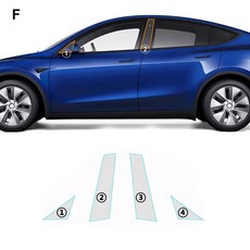 모델 주니퍼 2025 2026 자동차 라이트 리어뷰 B필러 도어 핸들 페인트 보호 필름 프리컷 PPF, B Pillars Film, With Tools