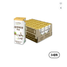 상하목장 무항생제인증우유 매일유업, 125ml, 72개