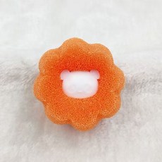 防纏繞洗衣球 洗衣機除毛/黏毛神器, 1個, 橘色, 橘色