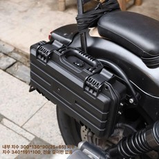 오토바이 사이드백 사이드박스 바이크 스쿠터 탑박스 배달 수납, B, 기본 모델명/품번