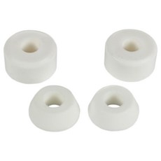 스케이트보드 롱보드 트럭 교체 부싱 4팩 (트럭 2개용) - Skateboard Longboard Truck Replacement Bushings 4-Pack (for 2 Truc, 95A White, 1개