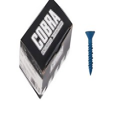 스텔라픽스 콘크리트 직결 나사 앙카대체 6.4x31mm 100개입 평면헤드 피스