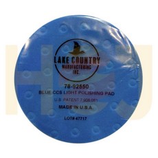 【HoJ】Lake Country LC 5.5吋 CCS半厚 打蠟海綿 拋光海綿 上蠟海綿 拋光綿 汽車美容 美國進口, 藍色, 1個