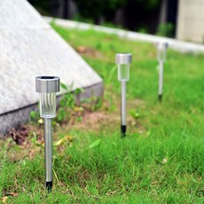 감성 야외 정원등 태양광 LED RGB 컬러등 잔디등 10개 세트