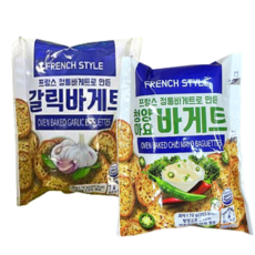 갈릭 바게트 70g 1개 청양마요 바게트 70g 1개 (총2개) 신제품, 1세트, 140g