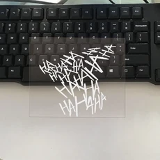 호환 재미 있은 오토바이 헬멧 스티커 하하하 반사 유형 비닐 방수 12cm x, 02 실버