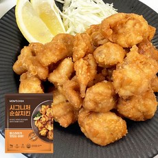 맘스터치 시그니처 순살치킨 닭다리살 튀김, 1kg, 1개