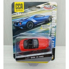 CCA BMW Z4 M40i 合金模型車 1:57 紅色 避震效果 螺絲底盤, 1個