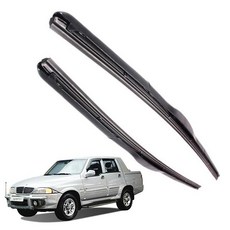 와이퍼 500mm 스포츠 하이브리드 450mm세트 무쏘 1(개)