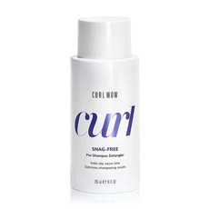 COLOR WOW Curl Wow Snag-Free 프리샴푸 디탱글러 - 샴푸 전에 컬에 미끄러짐을 더해 엉킴 없는 세척과 더 깊고 상쾌한 세척을 제공합니다 | 파손 감소