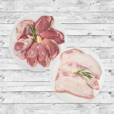 항정살 500g + 왕뽈살 500g (총 1kg) 국내산 돼지 특수부위, 2개