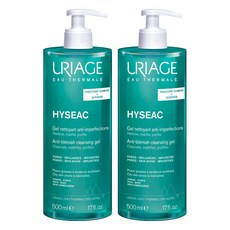 URIAGE 優麗雅 Hyséac 潔膚凝膠, 2個, 500ml