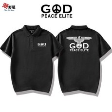 潮野屋 和平菁英 GOD POLO衫 短袖上衣 WPD-602