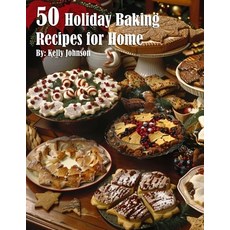 (영문도서) 50 Holiday Baking Recipes for Home Paperback, Marick Booster, English, 9798330309795
