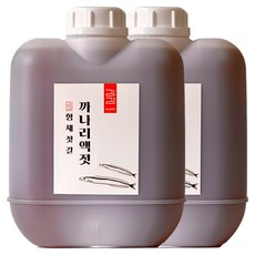 강경형제젓갈 국산 까나리액젓 원액 100% 5kg, 2개