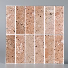 자가 접착식 타일 시트지 DIY 셀프시공 벽지 벽면 데코 타일, LAP-106