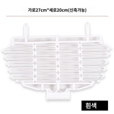 전기 대형 철제 접이식 자전거 바구니 후면/전면 수납함 가방 격자형, 화이트 커버