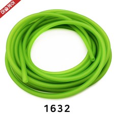 고탄력 튜빙밴드 DIY 고무줄, 1632형광그린, 1개