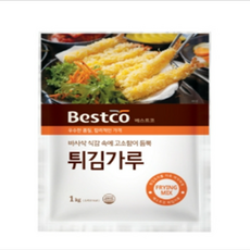 베스트코 튀김가루, 12개, 1kg