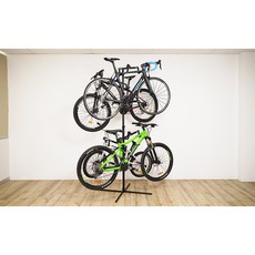 四台可調整腳踏車勾腳踏車架，適用多種尺寸，堅固耐用，節省空間, 1個