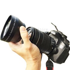 텔레컨버터 망원 렌즈 캐논 니콘 펜탁스 올림푸스 DSLR DV 카메라 18-200mm 스레드 62mm 2.2 배 확대, 01 Pentax