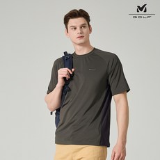 [밀레골프] 26SS 남성 메쉬 반팔 티셔츠 5컬러 택1
