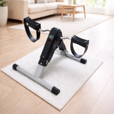 캐쉬린 실내 싸이클 가정용 저소음 자전거 부모님 재활 다리운동, 블랙, FREE