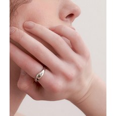 HALDEN round ball bold ring (R001_silver) 172674