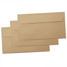 상품권전용봉투 크라프트 상품권봉투 100g 15매 가로형 8.8x17.봉 1개입