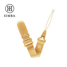 Simba 小獅王 蘊蜜夜光奶嘴帶, 奶嘴帶-旦黃, 1個