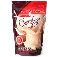 Healthsmart Foods 巧克力輕蛋白草莓奶油, 1個, 418克