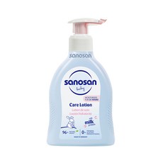 Sanosan 珊諾 兒童護膚 寶寶保濕乳液 舒緩乾燥 溫和不刺激, 1個, 極潤乳液 200ml