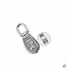 별하샤인 스텐 싱글 도르래 M20 지름 20mm 캠핑도르래