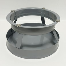 후드기름받이 기름낙하방지 자석부착형 300파이 30cm 스테인레스 SUS 후드 식당 주방 후드 청소 업소용 닥트, 1개, 본품