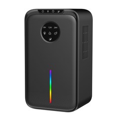 雙核半導體除溼機家用客廳臥室家庭靜音除溼機衣櫃桌面便攜抽溼機, 黑色:單核國內可用